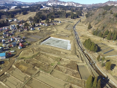 吉里地区用水路工事第5次工事
